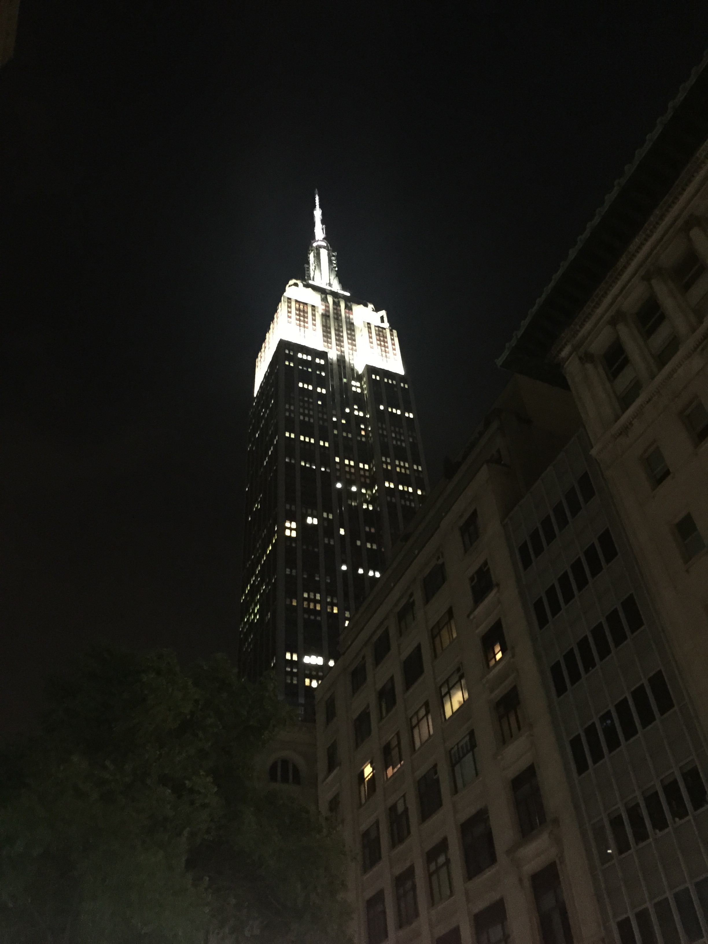 Empire State Building at Night NY
