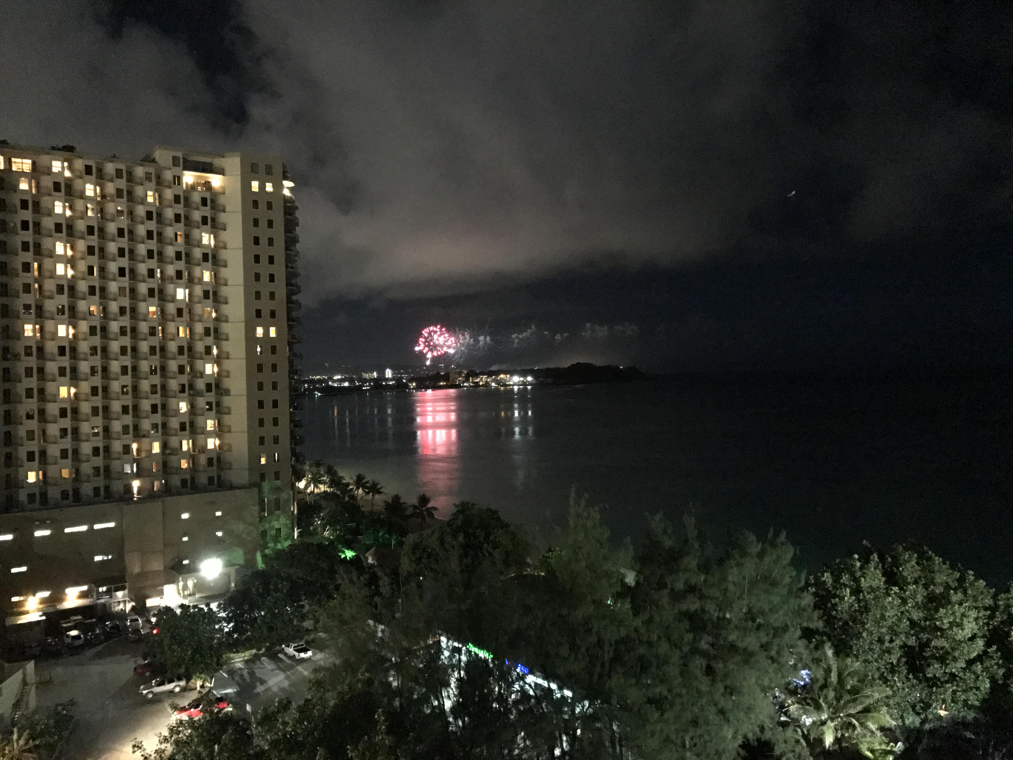 Fireworks Tumon Beach Guam