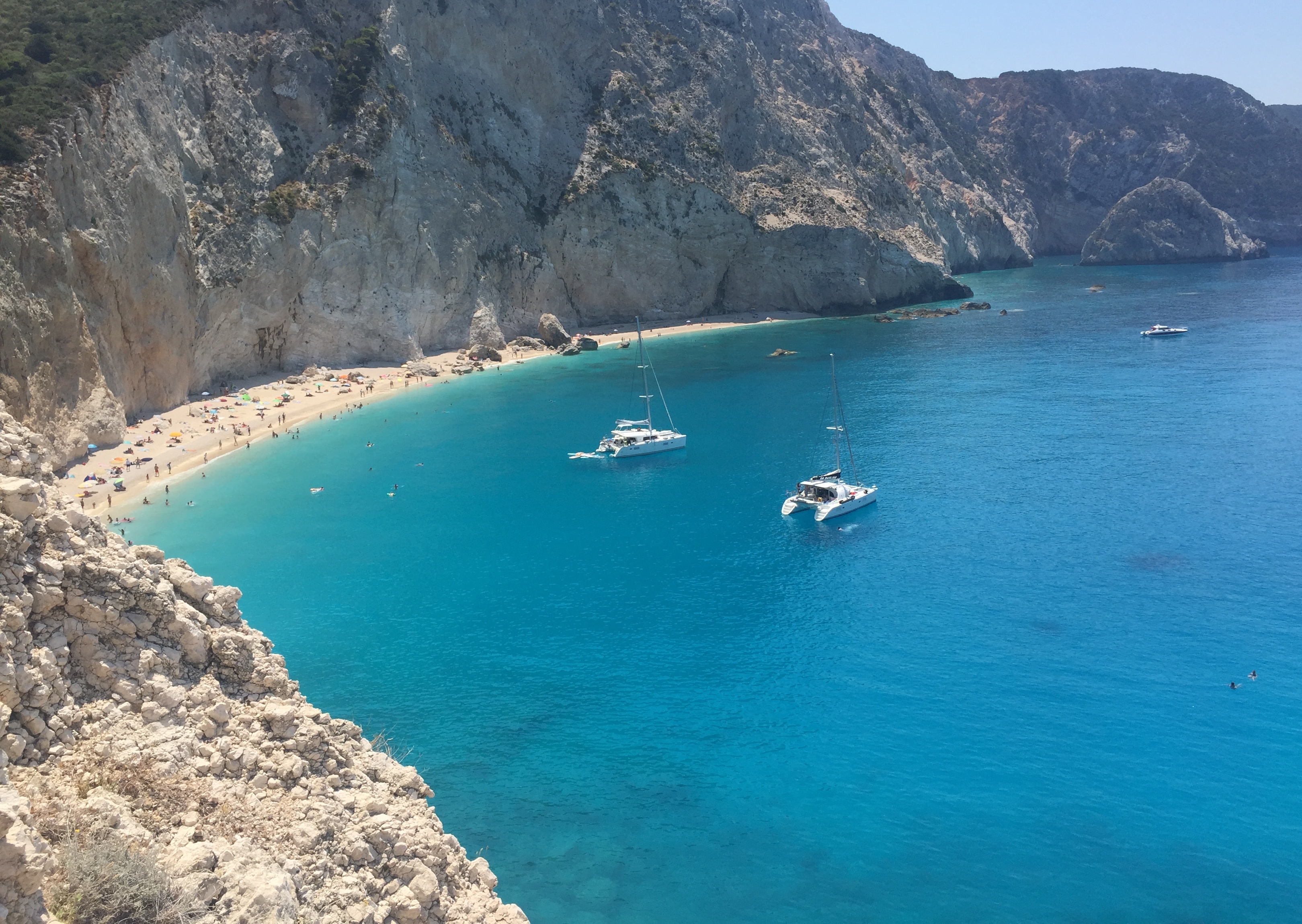Porto Katsiki Beach Lefkada Greece