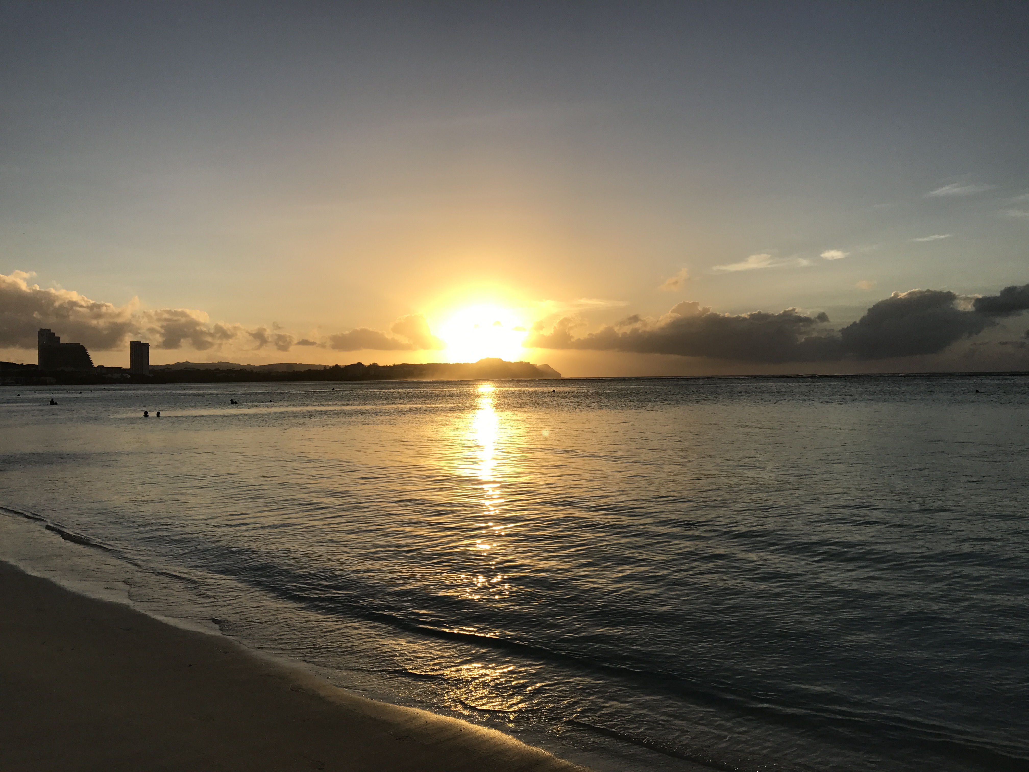 Tumon Beach Sunset Guam